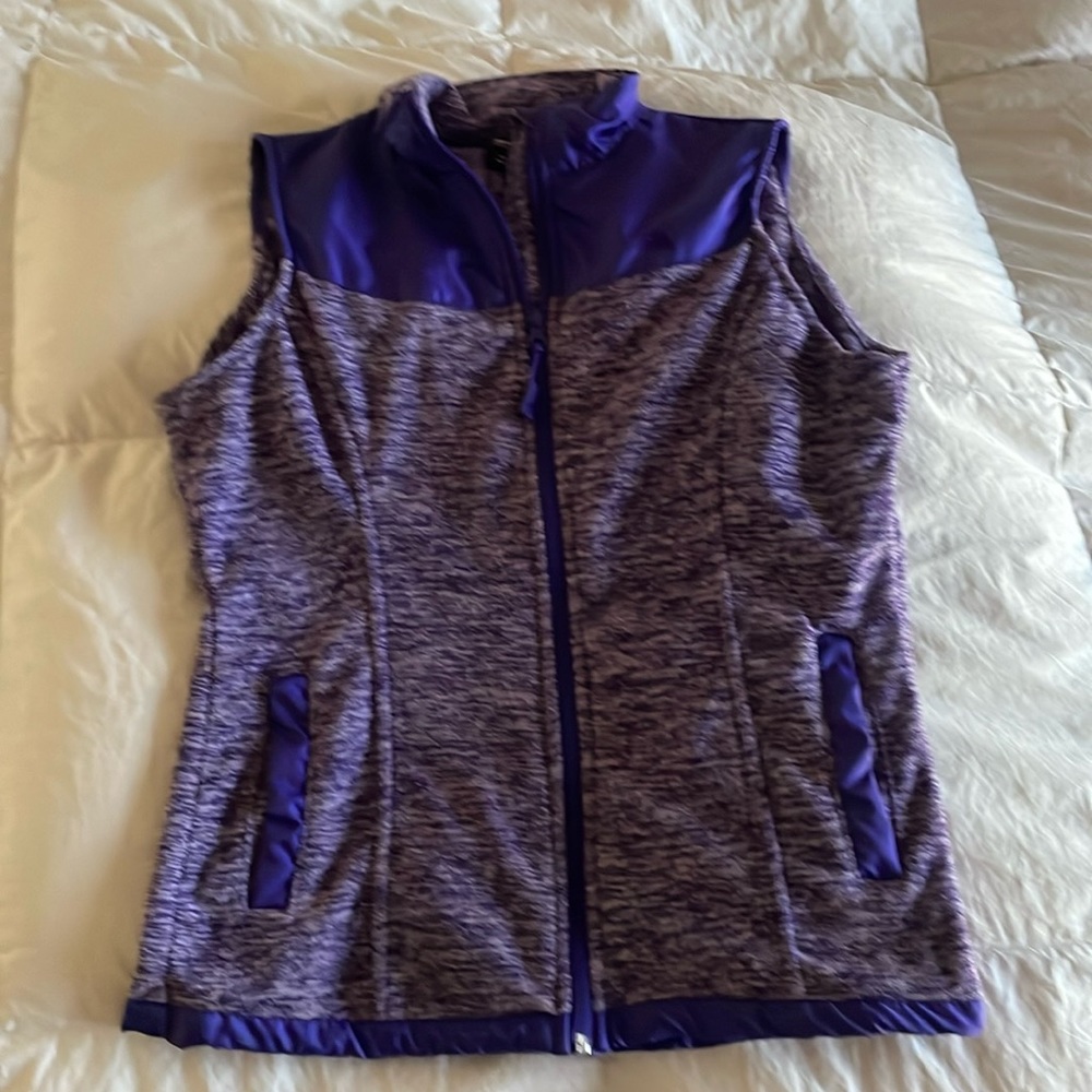 Purple Fleece Vest